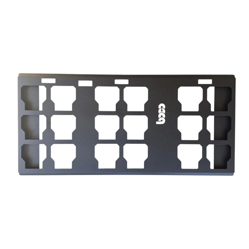 Milwaukee Packout Triple Mounting Plate,  XL, UNDERMOUNT OPTION BOCO Custom LLC