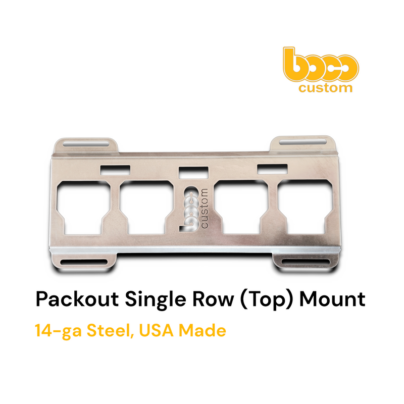 Single Row Milwaukee Packout Mount