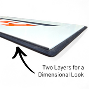 BNSF Railway Tribute Sign | 24.5" Heavy-Duty Steel BOCO Custom LLC