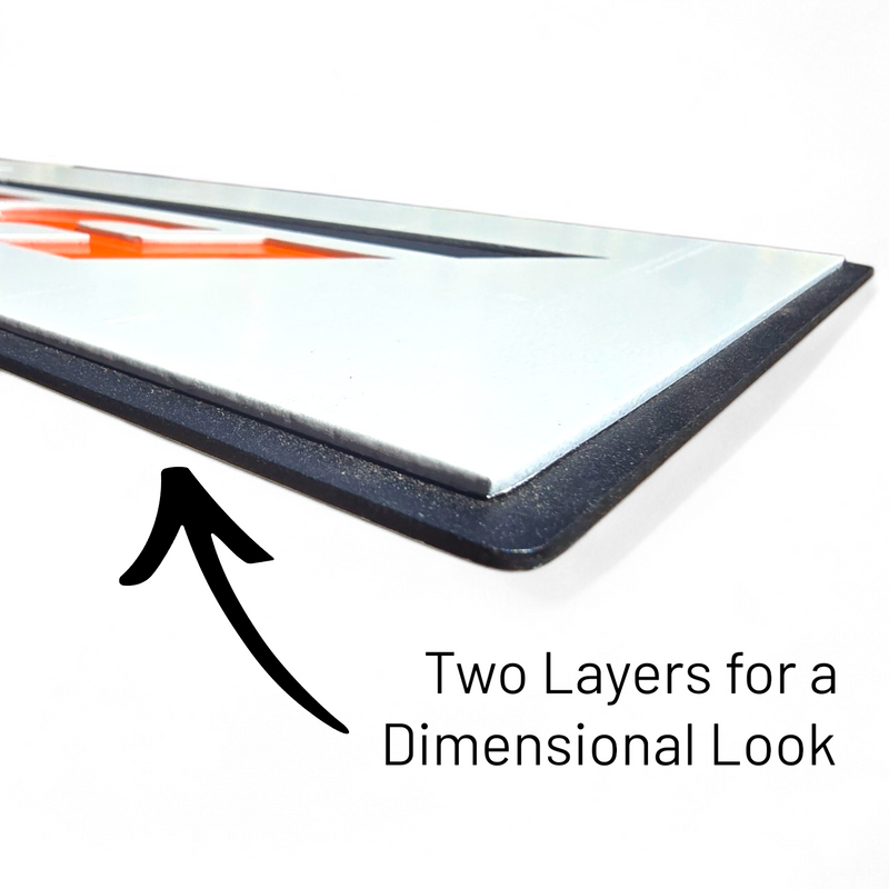 BNSF Railway Tribute Sign | 24.5" Heavy-Duty Steel BOCO Custom LLC