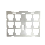 Weld-on Milwaukee Packout full-width mount, raw steel, BOCO Custom
