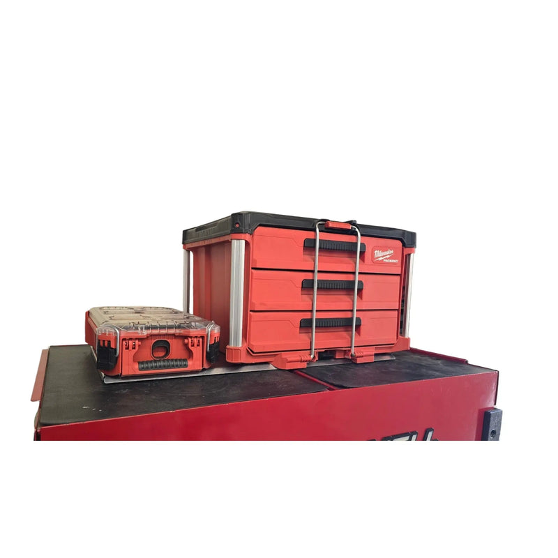 Milwaukee Packout Triple Mounting Plate,  XL, UNDERMOUNT OPTION BOCO Custom LLC