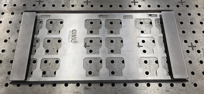 Milwaukee Packout Triple Mounting Plate,  XL, UNDERMOUNT OPTION BOCO Custom LLC