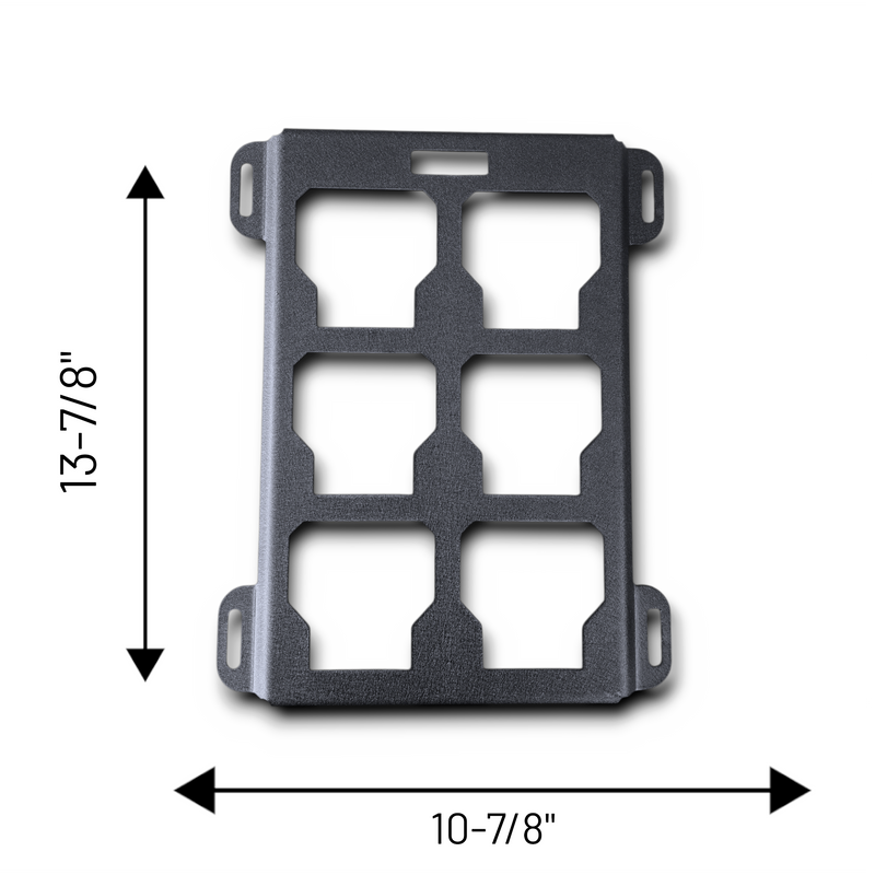 Milwaukee Packout Aluminum Mounting Plate – Full or Half Width