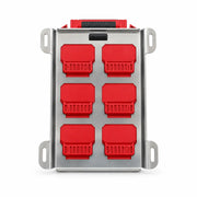side mount packout mounting plate for Milwaukee half width