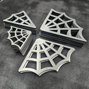 Laser-cut 10-gauge steel web corner gussets, weld-ready, made in USA - photo 2